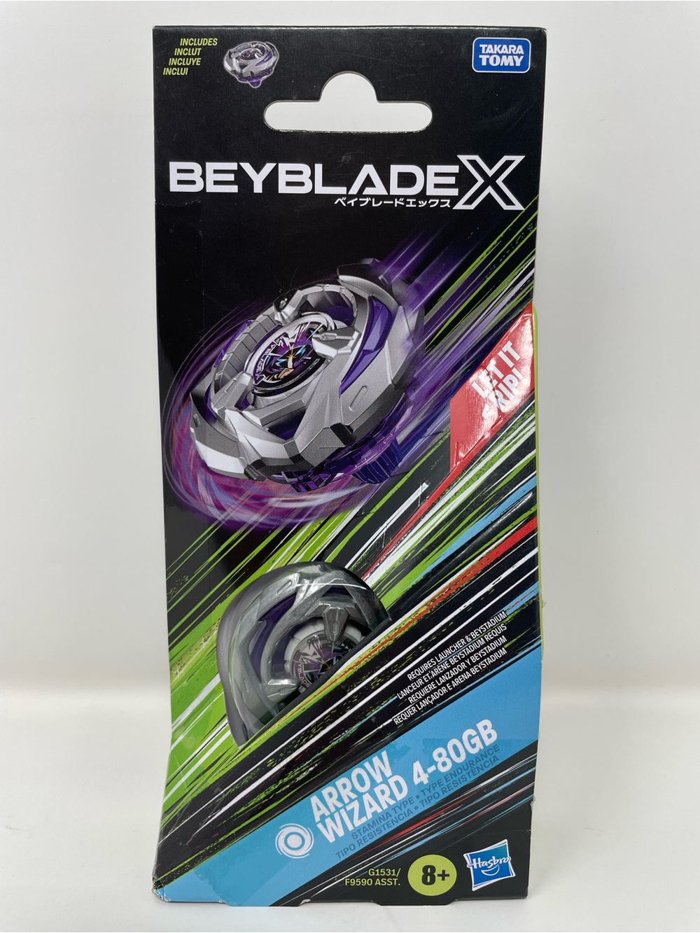 Beyblade X Arrow Wizard 4-80GB Sealed Brand New